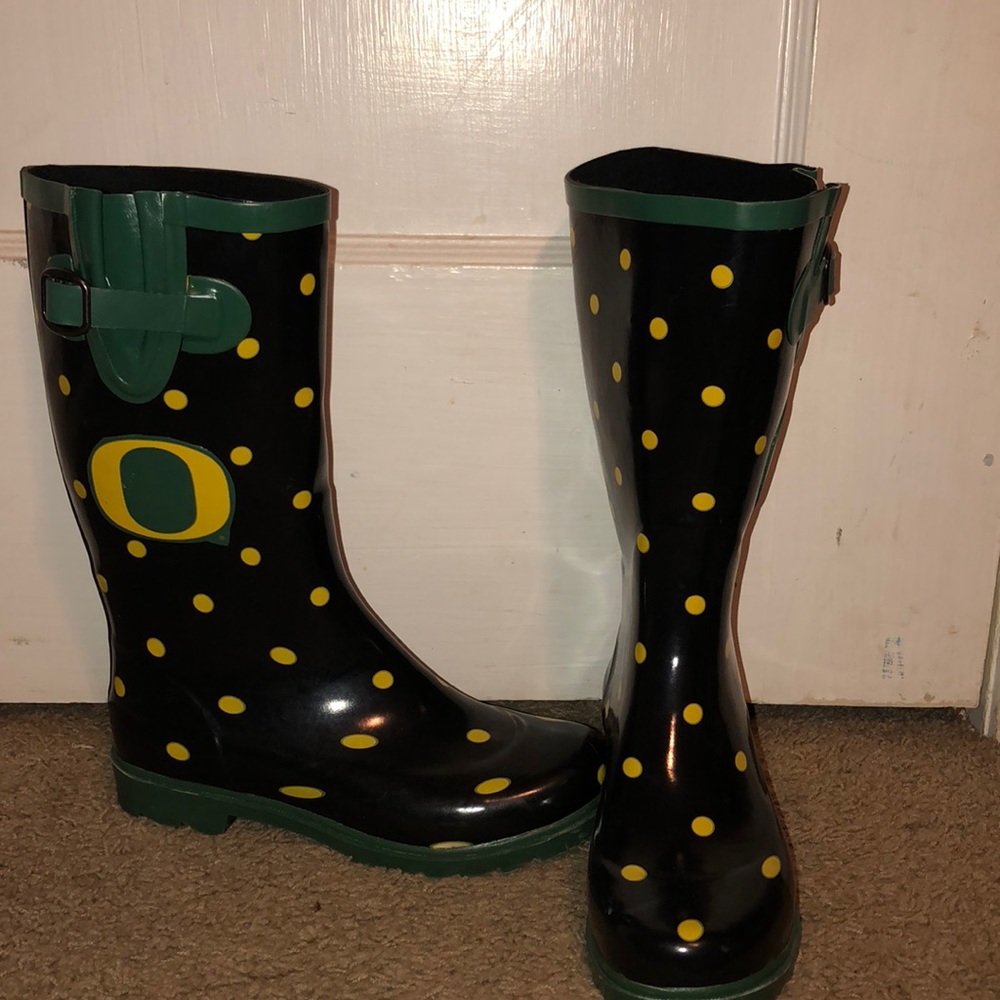 University of Oregon Rain Boots